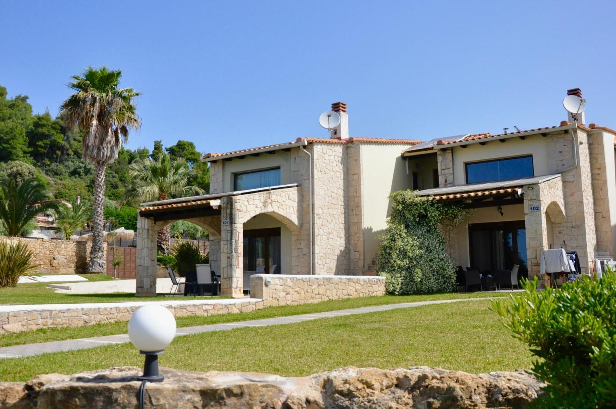 Stigmes Villas & Suites Nea Skioni Luaran gambar