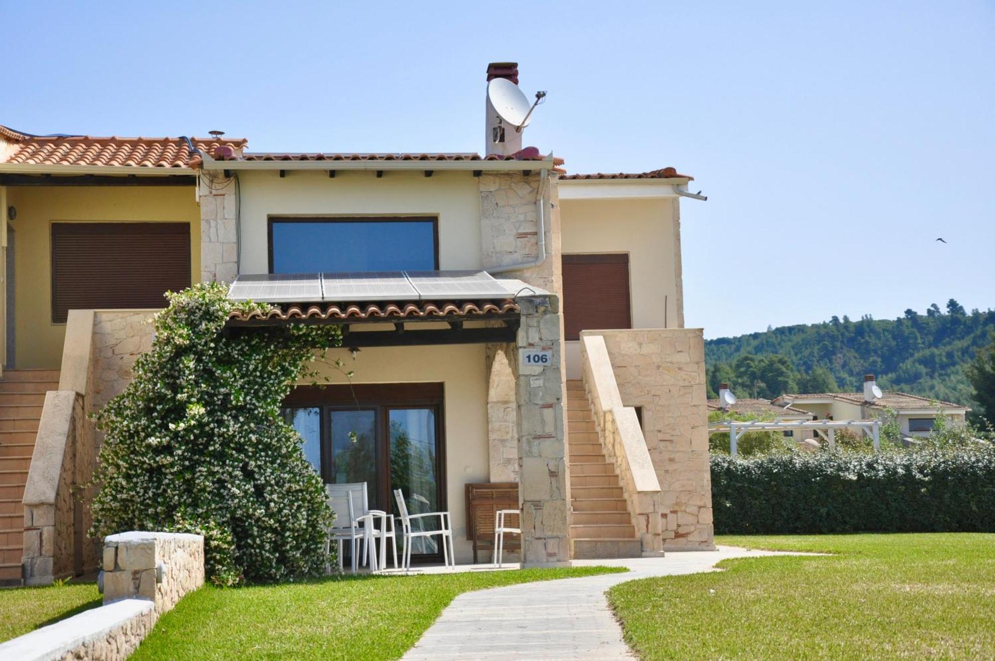 Stigmes Villas & Suites Nea Skioni Luaran gambar