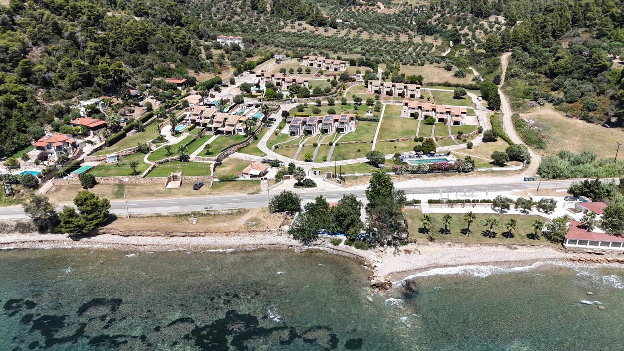 Stigmes Villas & Suites Nea Skioni Luaran gambar