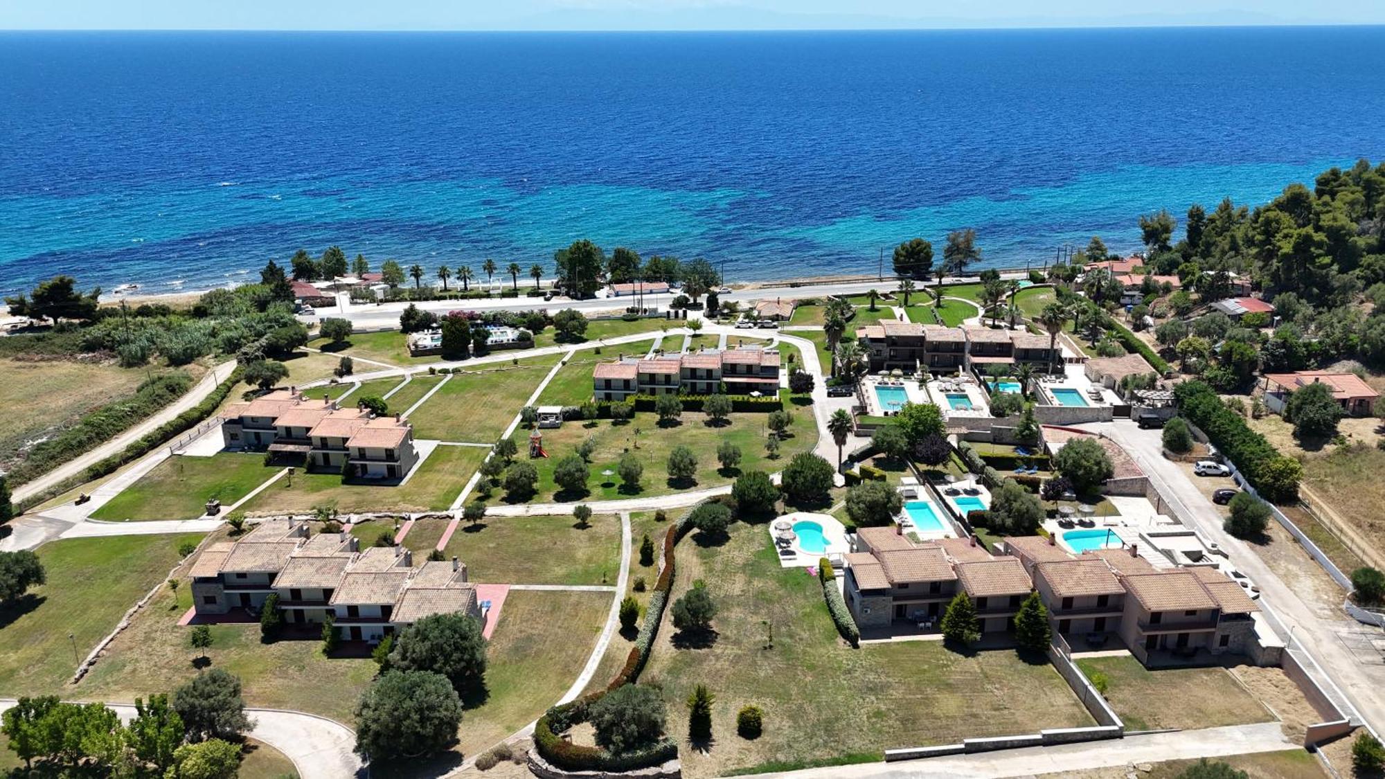 Stigmes Villas & Suites Nea Skioni Luaran gambar